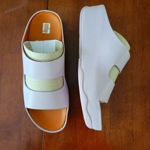 FitFlop SHUV 2 Bar Leather Slide